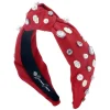 Oklahoma Crimson Logo Headband-Brianna Cannon Hot