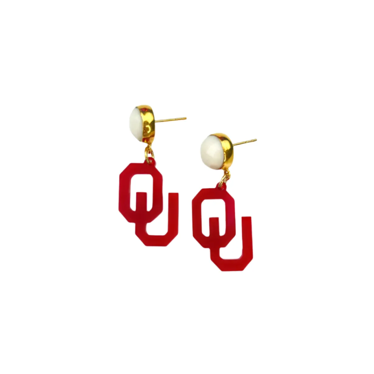oklahoma_mini_crimson_ear_0.webp Oklahoma Mini Crimson Earrings-Brianna Cannon New