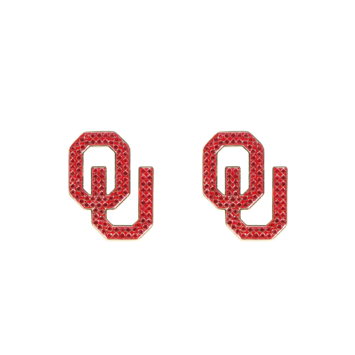oklahoma_pav_logo_studs_0.webp Oklahoma Pavé Logo Studs-Brianna Cannon Sale