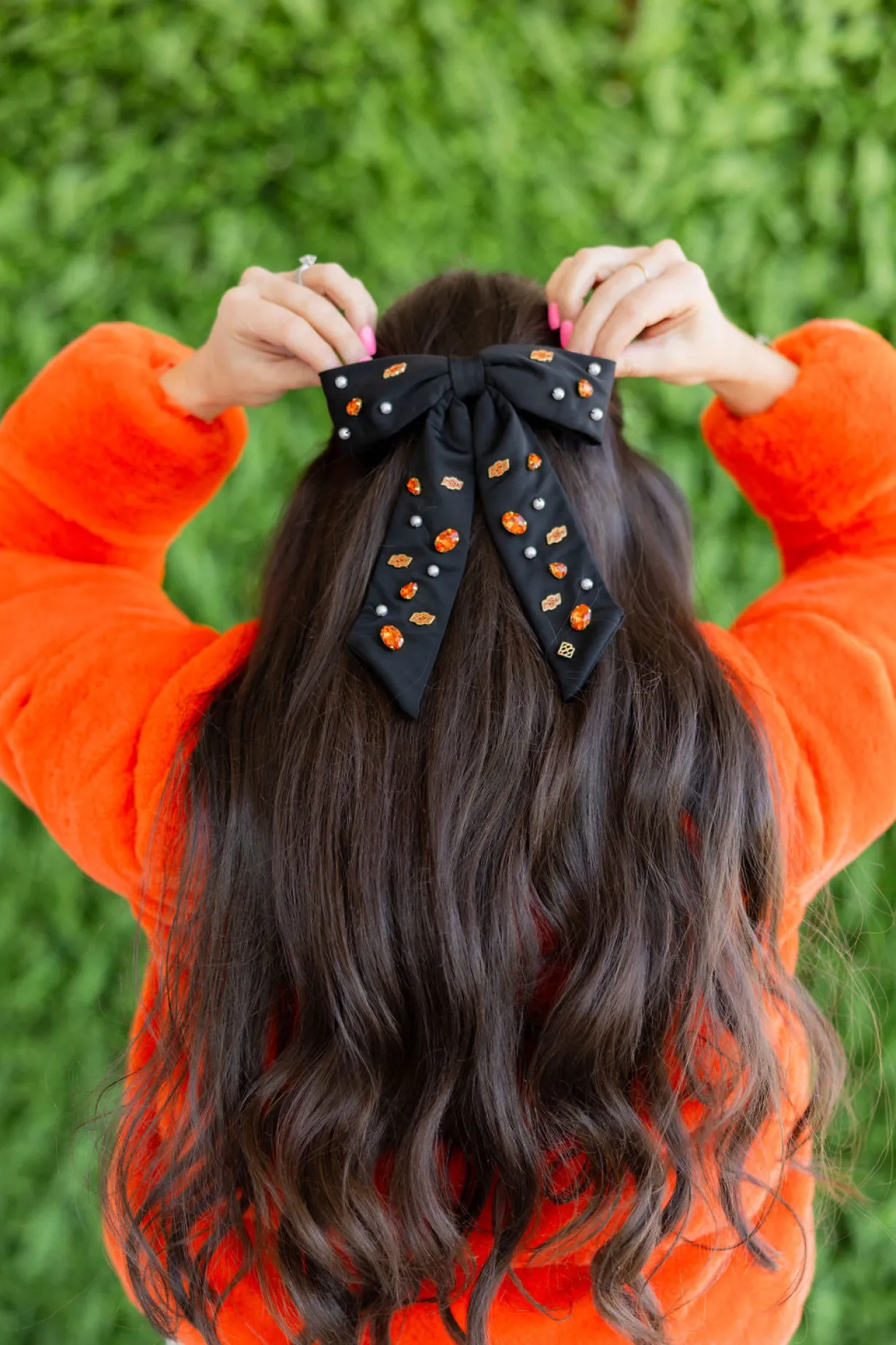 oklahoma_state_black_bow__2.webp Oklahoma State Black Bow Barrette-Brianna Cannon Online