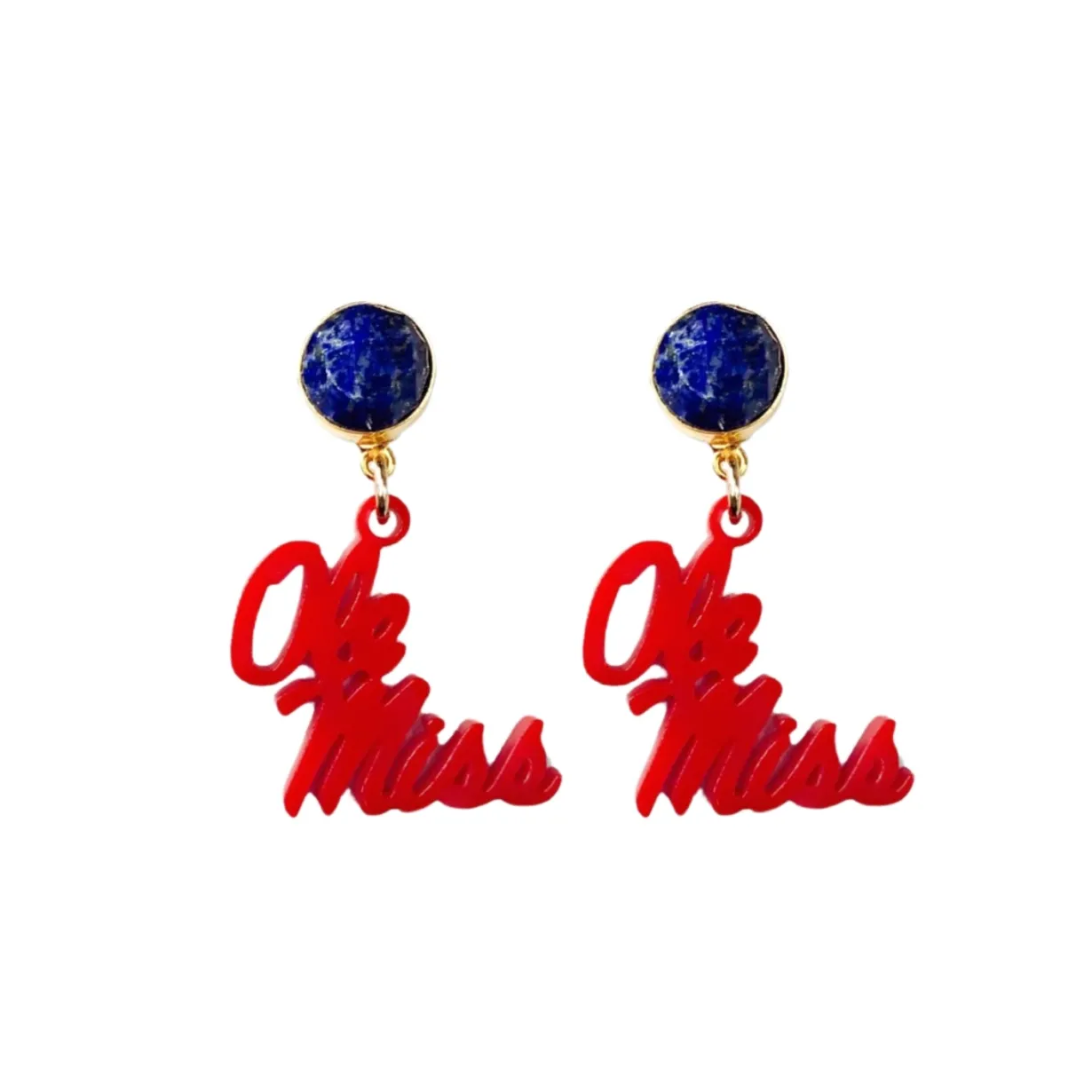ole_miss__mini_red_logo_e_0.webp Ole Miss Mini Red Logo Earrings-Brianna Cannon New