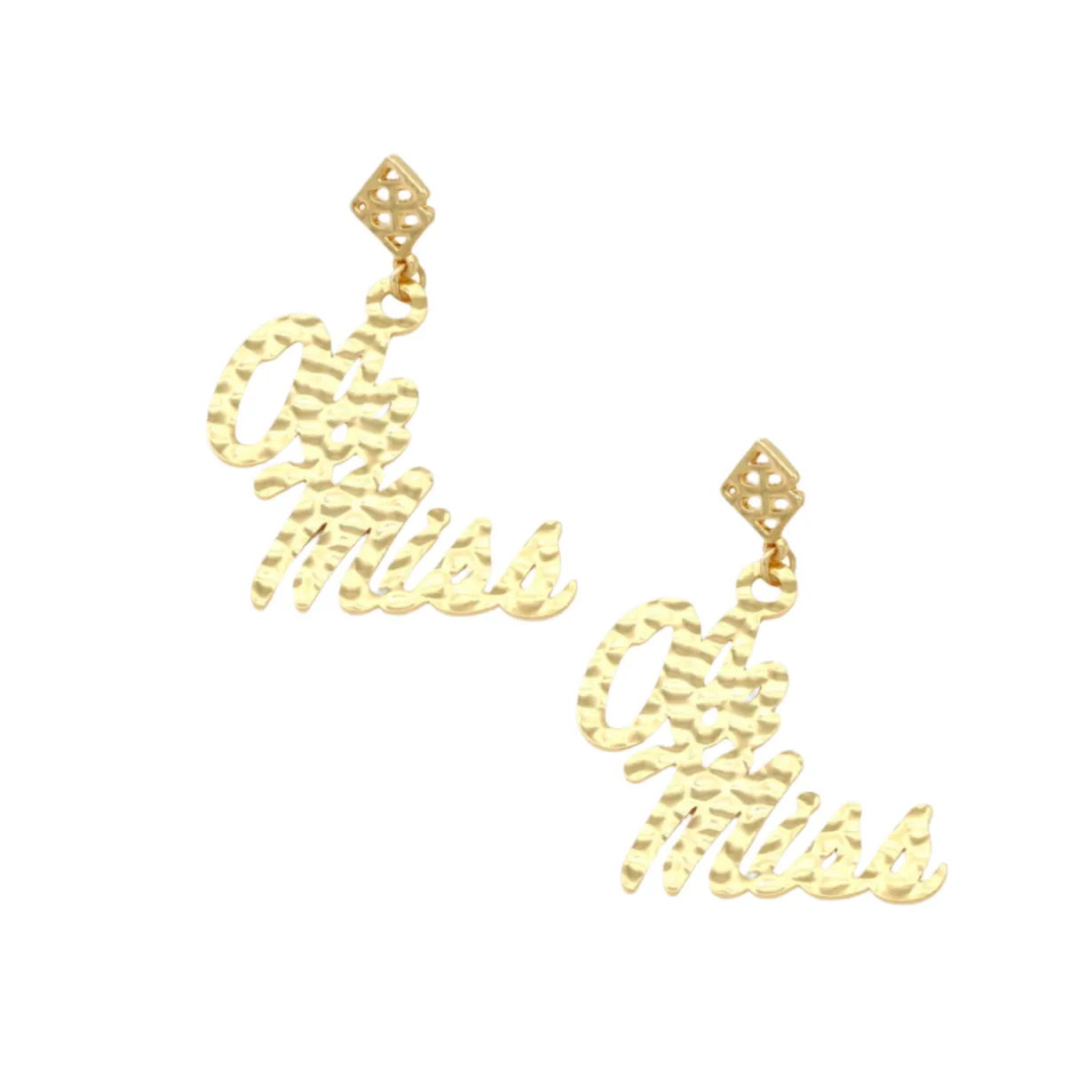 ole_miss_gold_logo_earrin_0.webp Ole Miss Gold Logo Earring with BC Logo-Brianna Cannon Hot