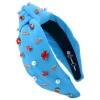 Ole Miss Powder Blue Ole Miss Logo Headband-Brianna Cannon Clearance