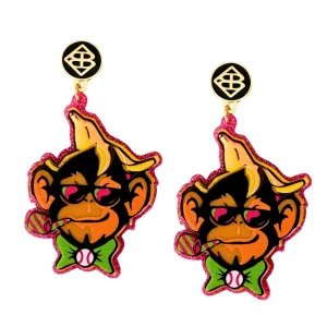 Party Animals Logo Earrings-Brianna Cannon Clearance