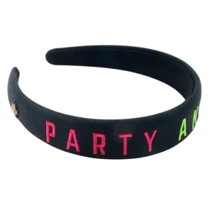 Party Animals Thin Embroidered Headband-Brianna Cannon Hot