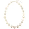 Pearl Beaded Short Necklace-Brianna Cannon Best