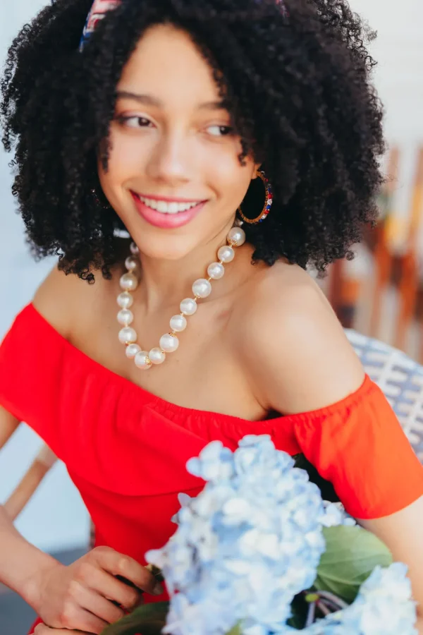 Pearl Beaded Short Necklace-Brianna Cannon Best