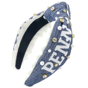 Penn State Adult PENN STATE Cross Stitch Headband-Brianna Cannon Hot