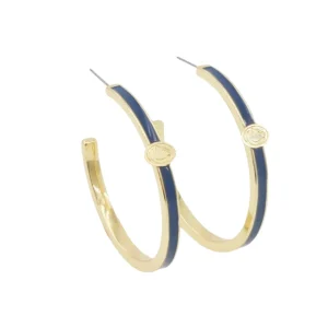 Penn State Logo Hoop Earrings-Brianna Cannon Online