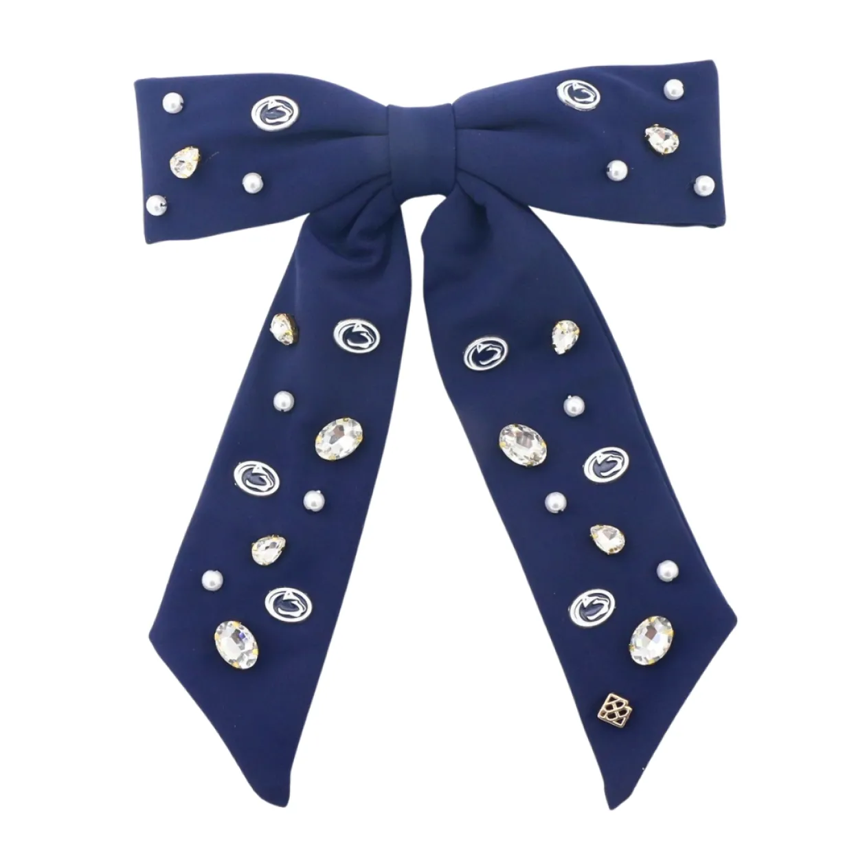 penn_state_navy_bow_barre_0.webp Penn State Navy Bow Barrette-Brianna Cannon Clearance