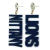 Penn State Navy NITTANY LIONS Earrings-Brianna Cannon Clearance
