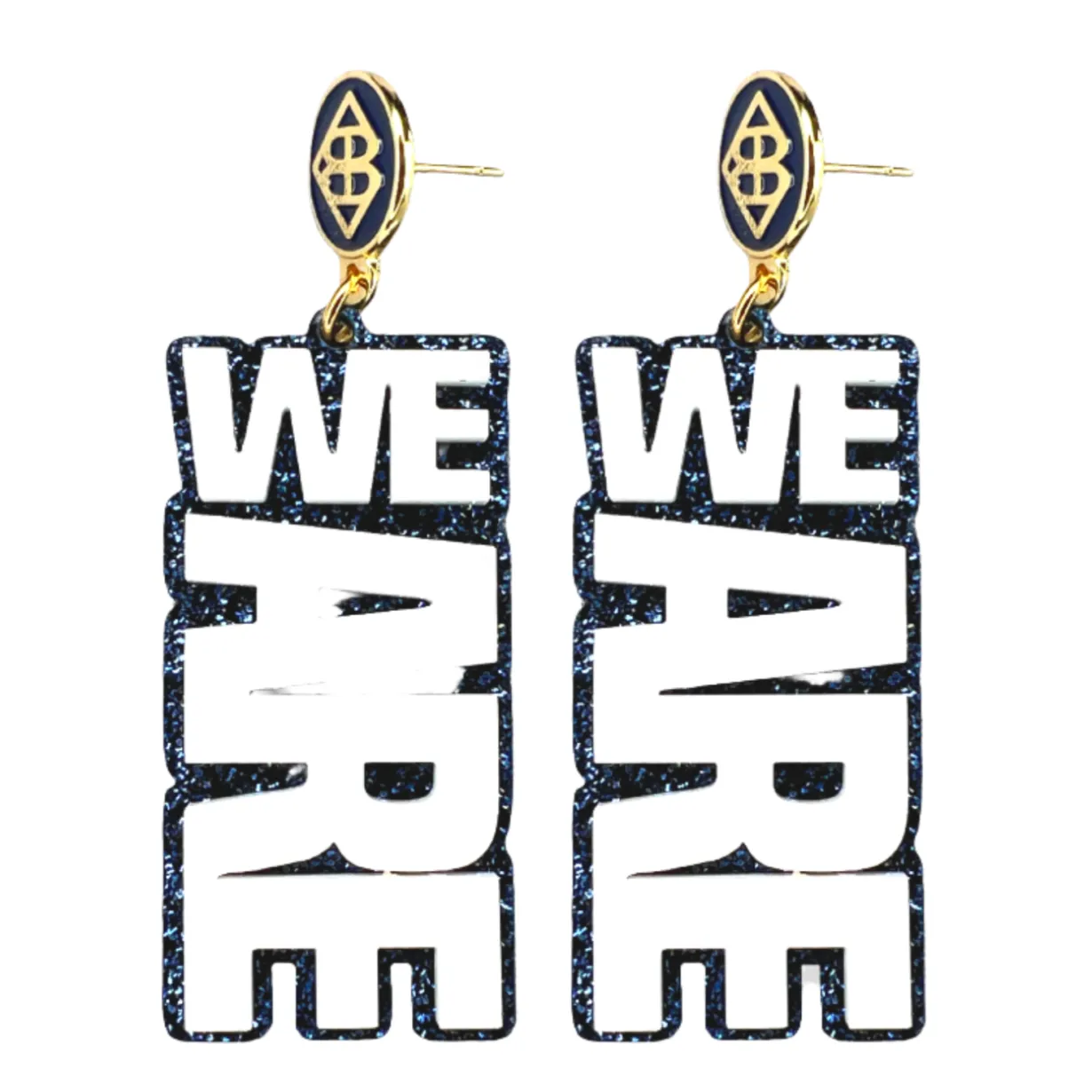 penn_state_white_we_are___0.webp Penn State White WE ARE Earrings-Brianna Cannon Best