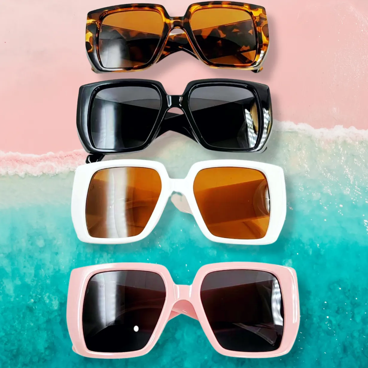 perfect_pink_bc_square_su_17.webp Perfect Pink BC Square Sunglasses with Polarized Lenses-Brianna Cannon Fashion