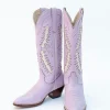 Petite Paloma Finnley Boot - Lavender/Bone-Brianna Cannon Outlet