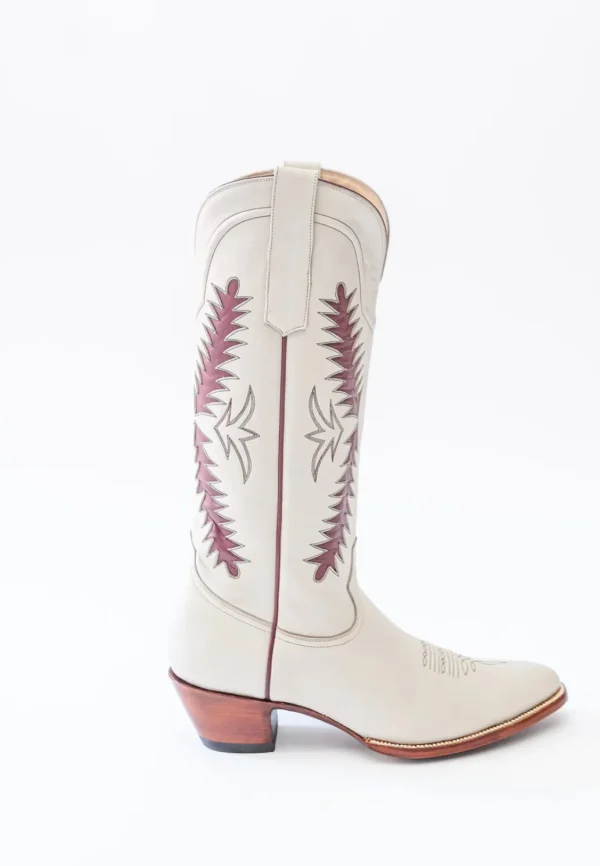Petite Paloma Finnley Boot - Bone/Maroon-Brianna Cannon Online