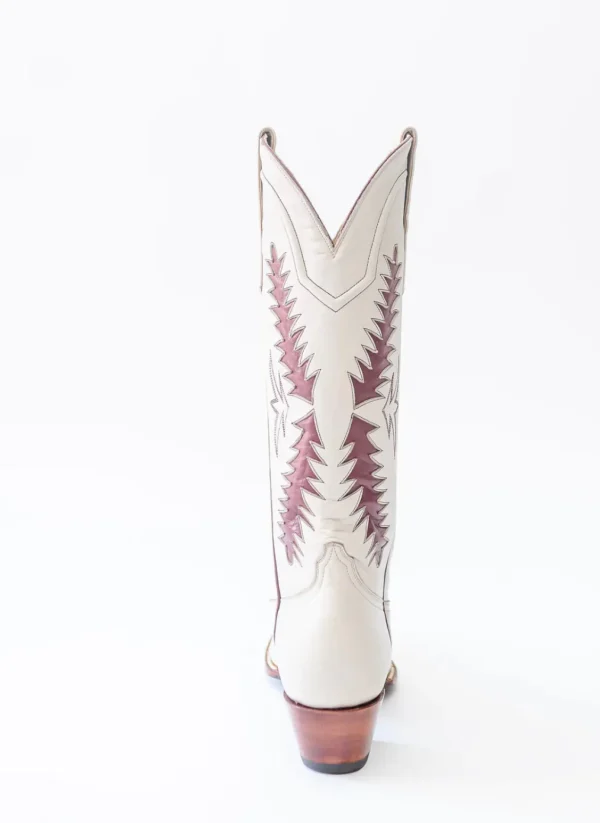 Petite Paloma Finnley Boot - Bone/Maroon-Brianna Cannon Online
