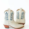 Petite Paloma Hadley Boot - Bone/Blue-Brianna Cannon New