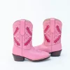 Petite Paloma Little Miss Finnley Boot (Child Size)- Pink/Hot Pink-Brianna Cannon New