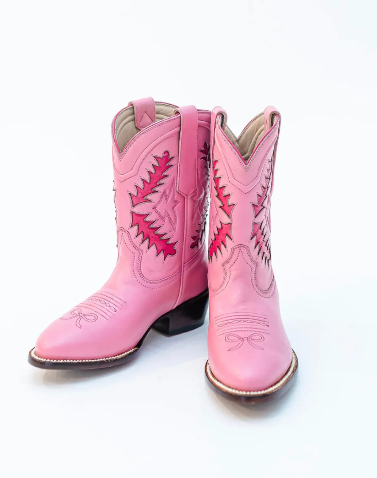 petite_paloma_little_miss_2.webp Petite Paloma Little Miss Finnley Boot (Child Size)- Pink/Hot Pink-Brianna Cannon New