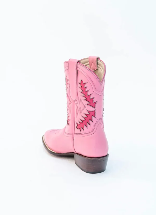 Petite Paloma Little Miss Finnley Boot (Child Size)- Pink/Hot Pink-Brianna Cannon New