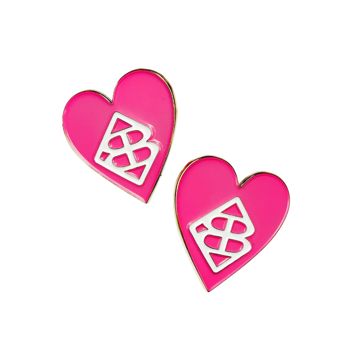 pink_and_white_logo_heart_0.webp Pink and White Logo Heart Large Studs-Brianna Cannon Online