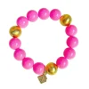 Pink Beaded Brianna Bracelet-Brianna Cannon Online