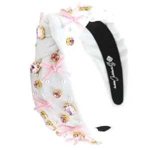 Pink Bow Headband-Brianna Cannon Best