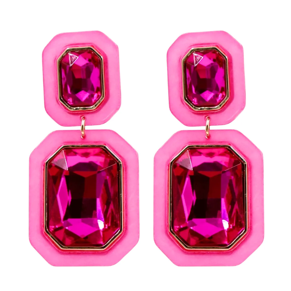 pink_crystal_drop_earring_0.webp Pink Crystal Drop Earrings-Brianna Cannon Outlet