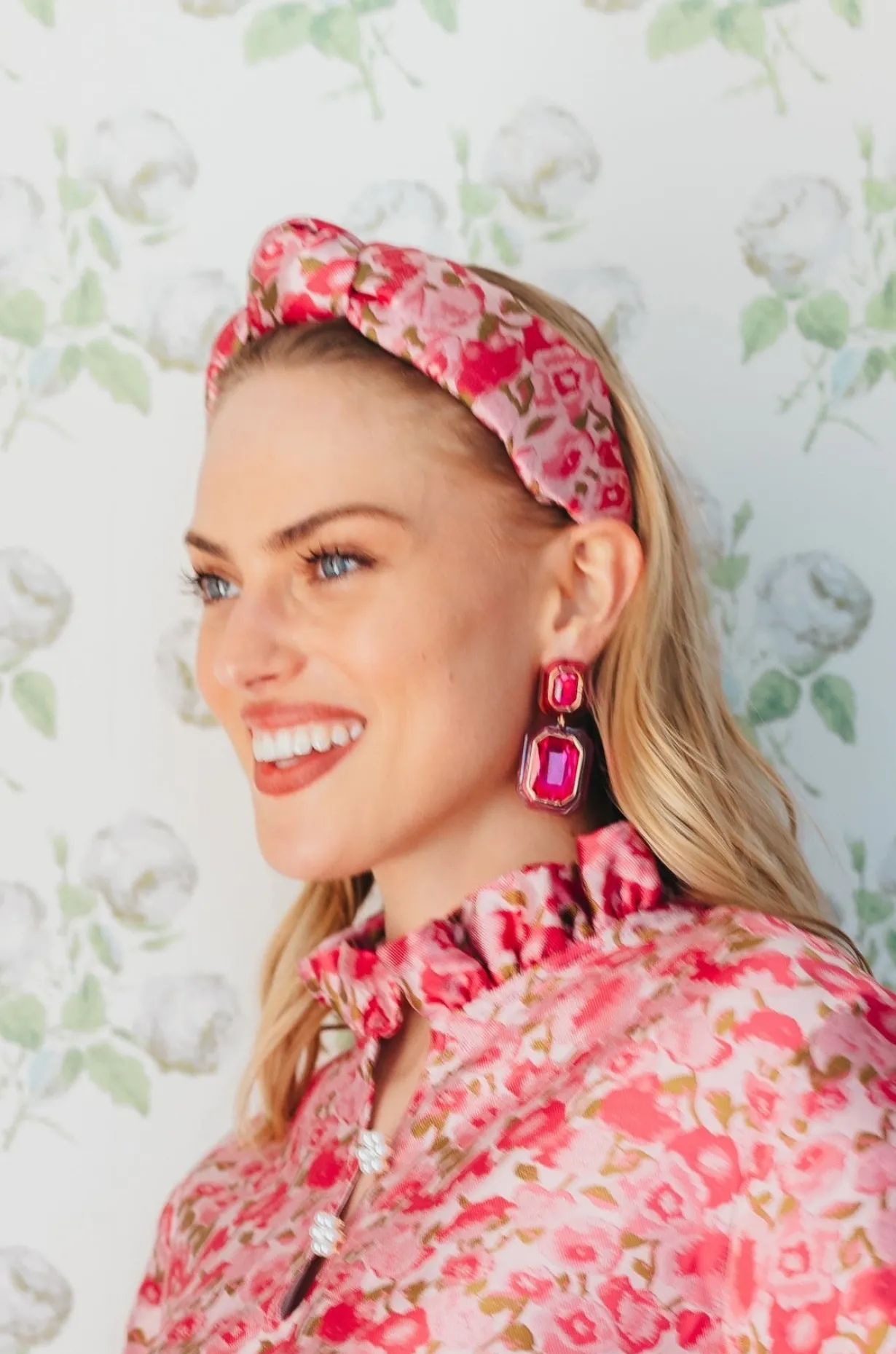 pink_crystal_drop_earring_3.webp Pink Crystal Drop Earrings-Brianna Cannon Outlet
