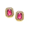 Pink Jeweled Studs-Brianna Cannon Hot
