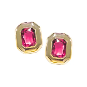 Pink Jeweled Studs-Brianna Cannon Hot