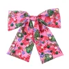 Pink Luau Bow Barrette With Crystals & Beads-Brianna Cannon Online