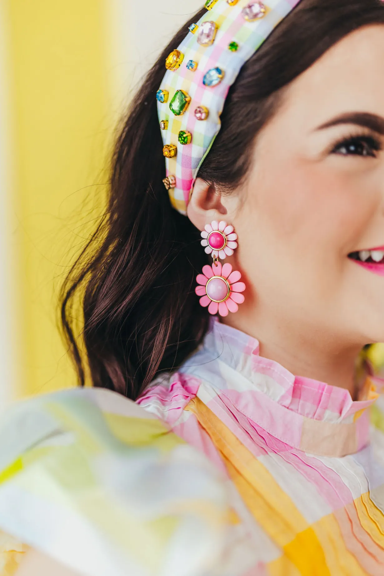 pink_may_flowers_double_d_1.webp Pink May Flowers Double Drop Earrings-Brianna Cannon Clearance
