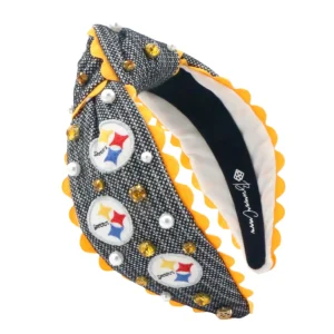 Pittsburgh Steelers Adult Cross Stitch Headband-Brianna Cannon Fashion