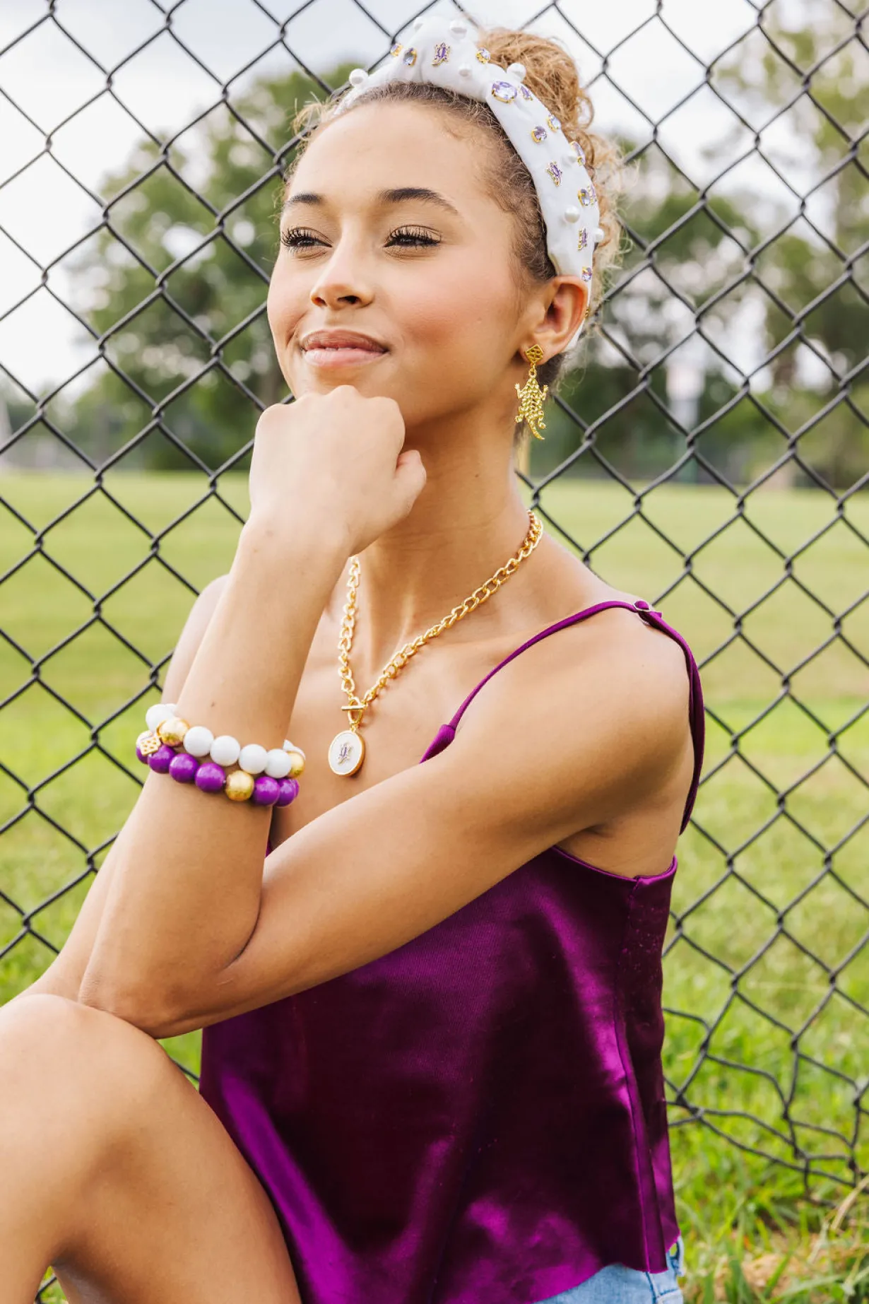 purple_beaded_brianna_bra_3.webp Purple Beaded Brianna Bracelet-Brianna Cannon Fashion