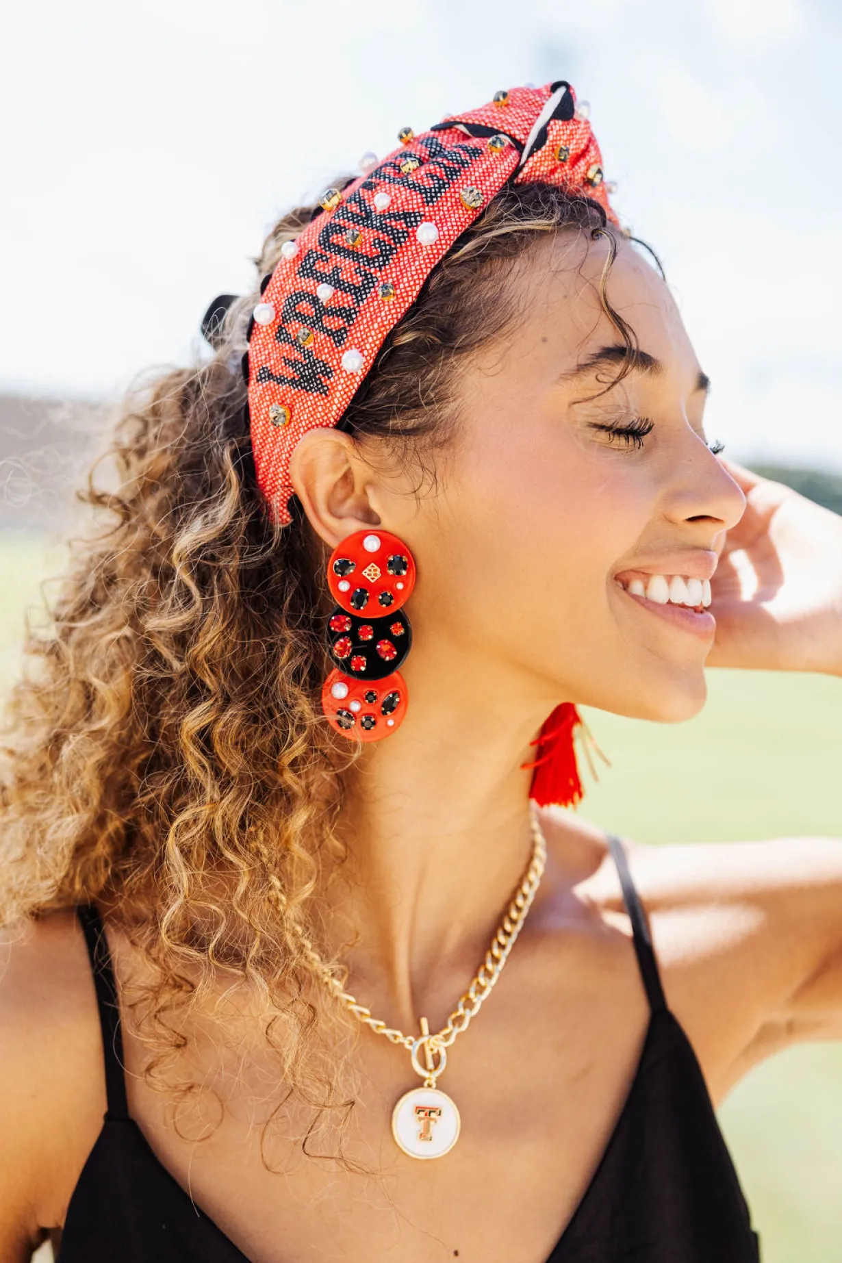 red_and_black_triple_dot__1.webp Red and Black Triple Dot Earrings-Brianna Cannon Clearance