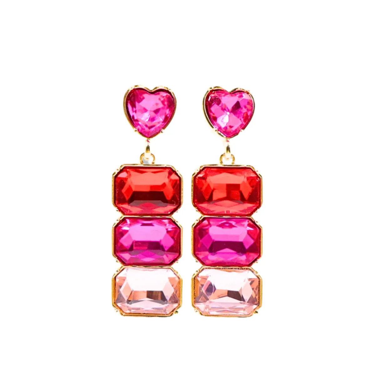 red_hot_pink__light_pink__0.webp Red, Hot Pink & Light Pink Crystal Earring with Pink Crystal Heart Top-Brianna Cannon Sale