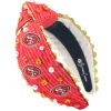 San Francisco 49ers Adult Cross Stitch Headband-Brianna Cannon Best