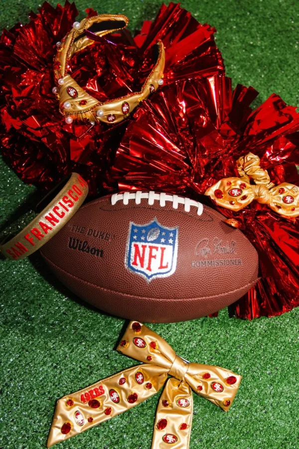 San Francisco 49ers Gold Logo Headband-Brianna Cannon Discount
