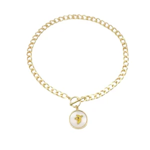 Savannah Bananas Logo Necklace-Brianna Cannon Outlet