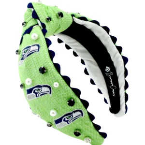 Seattle Seahawks Adult Cross Stitch Headband-Brianna Cannon Hot