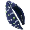 Seattle Seahawks Blue Logo Headband-Brianna Cannon Outlet