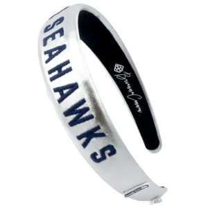 Seattle Seahawks Thin Embroidered Headband-Brianna Cannon Online