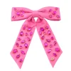 Shimmer Bow Barrette with Hand Sewn Crystals in Pink-Brianna Cannon New