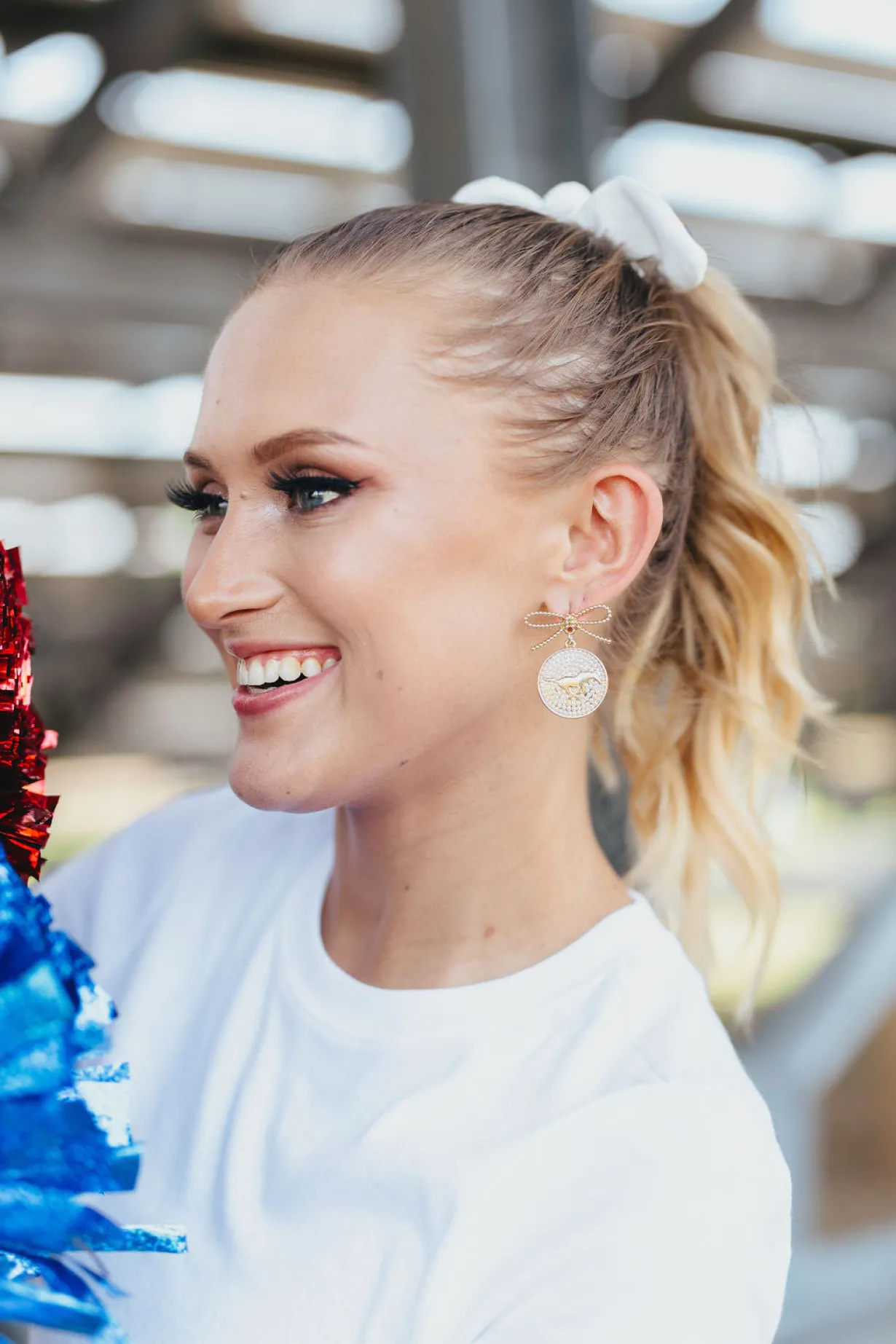 smu_pearl_bow_medallion_e_1.webp SMU Pearl Bow Medallion Earrings-Brianna Cannon Outlet