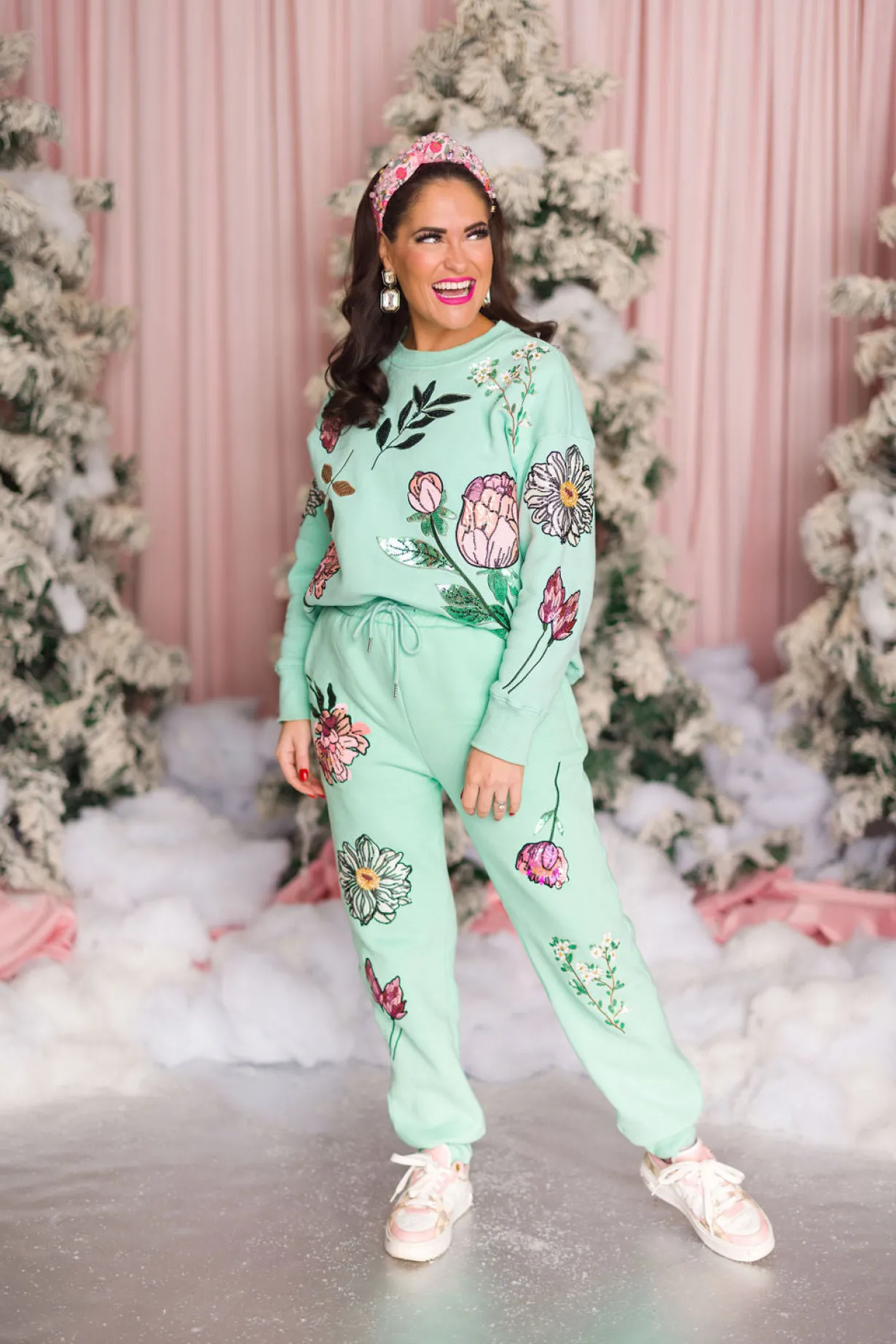 snowdrop_botanical_sweats_4.webp Snowdrop Botanical Sweatshirt in Mint-Brianna Cannon Sale