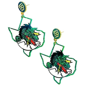 Southlake Carroll Dragon Logo Earrings-Brianna Cannon Best