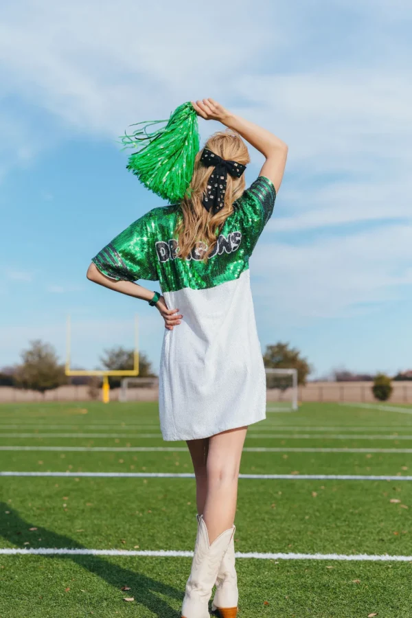 Southlake Dragons Bow Barrette-Brianna Cannon Fashion