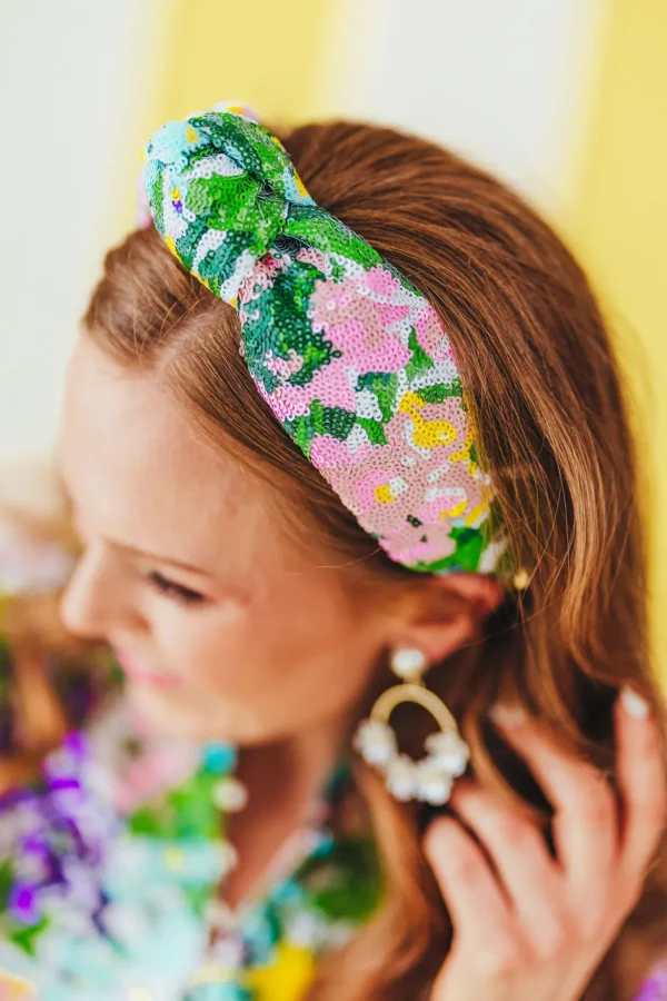 Sparkling Blossoms Headband-Brianna Cannon Hot