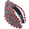Tampa Bay Buccaneers Adult Cross Stitch Headband-Brianna Cannon Clearance